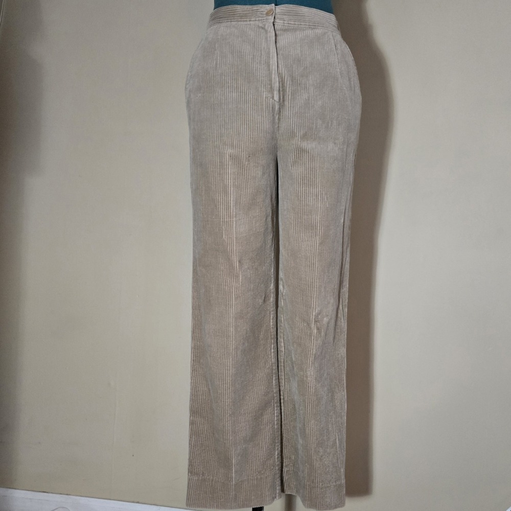 Vintage 80s Aquascutum of London Corduroy Pants 100% Cotton UK Heritage Brand
